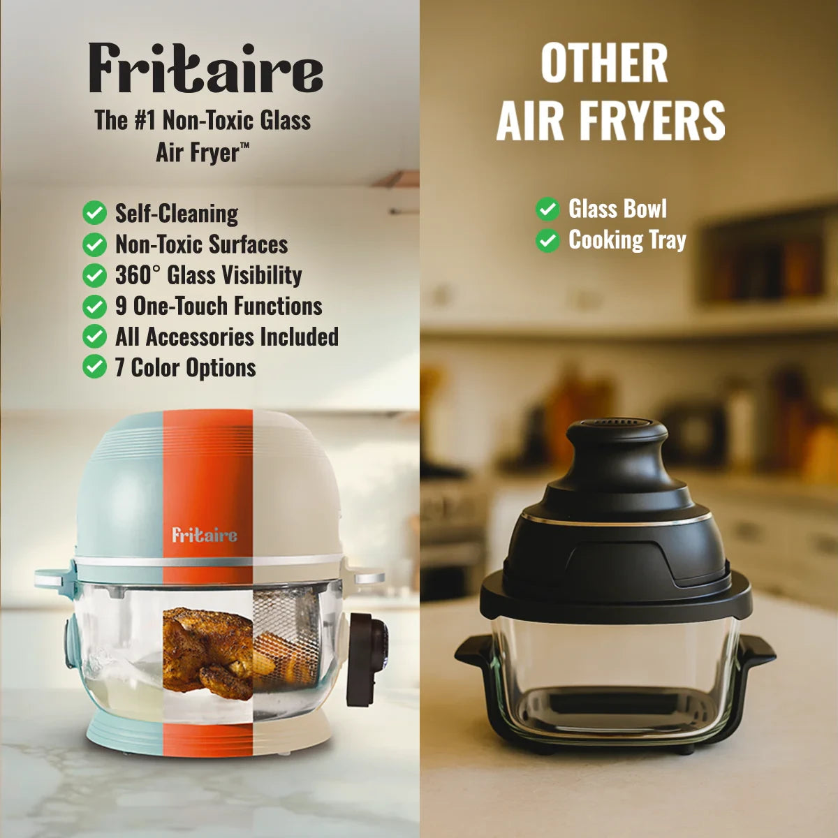Fritaire vs. the rest