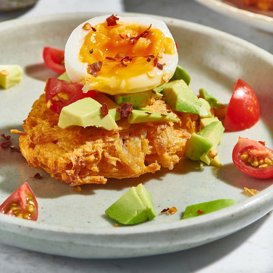 Hashbrown Avocado Toast