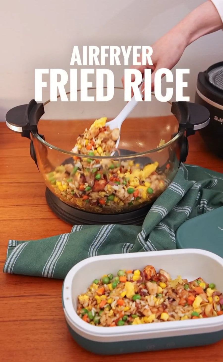 Airfryer Fried Rice