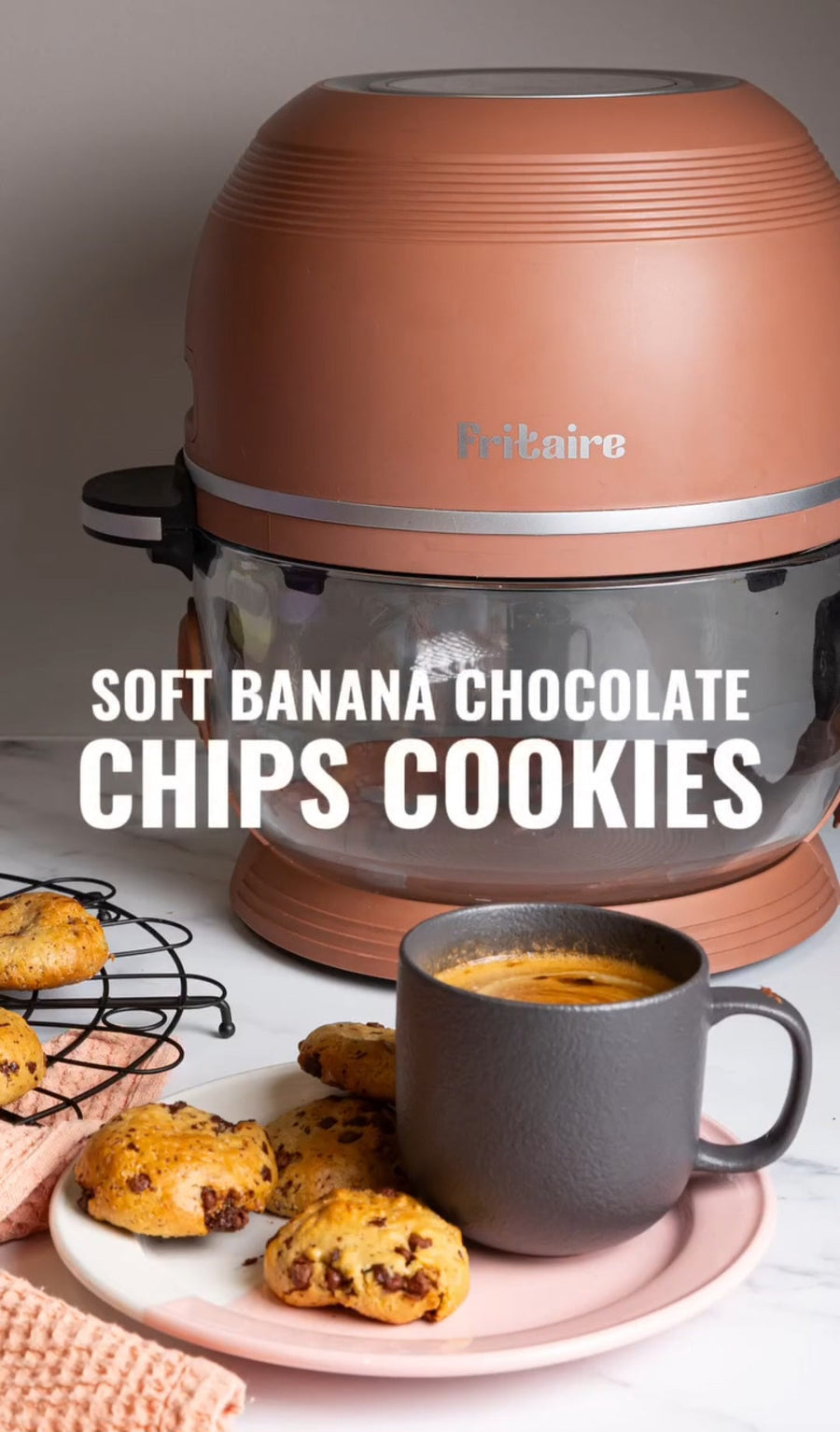Sof Banana Chocolate Chips Cookies