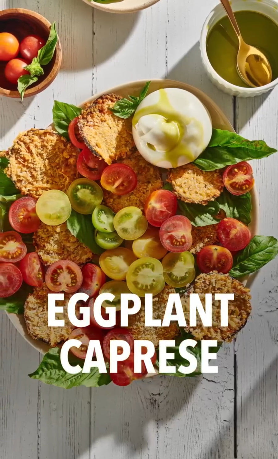 Eggplant Caprese⁠
