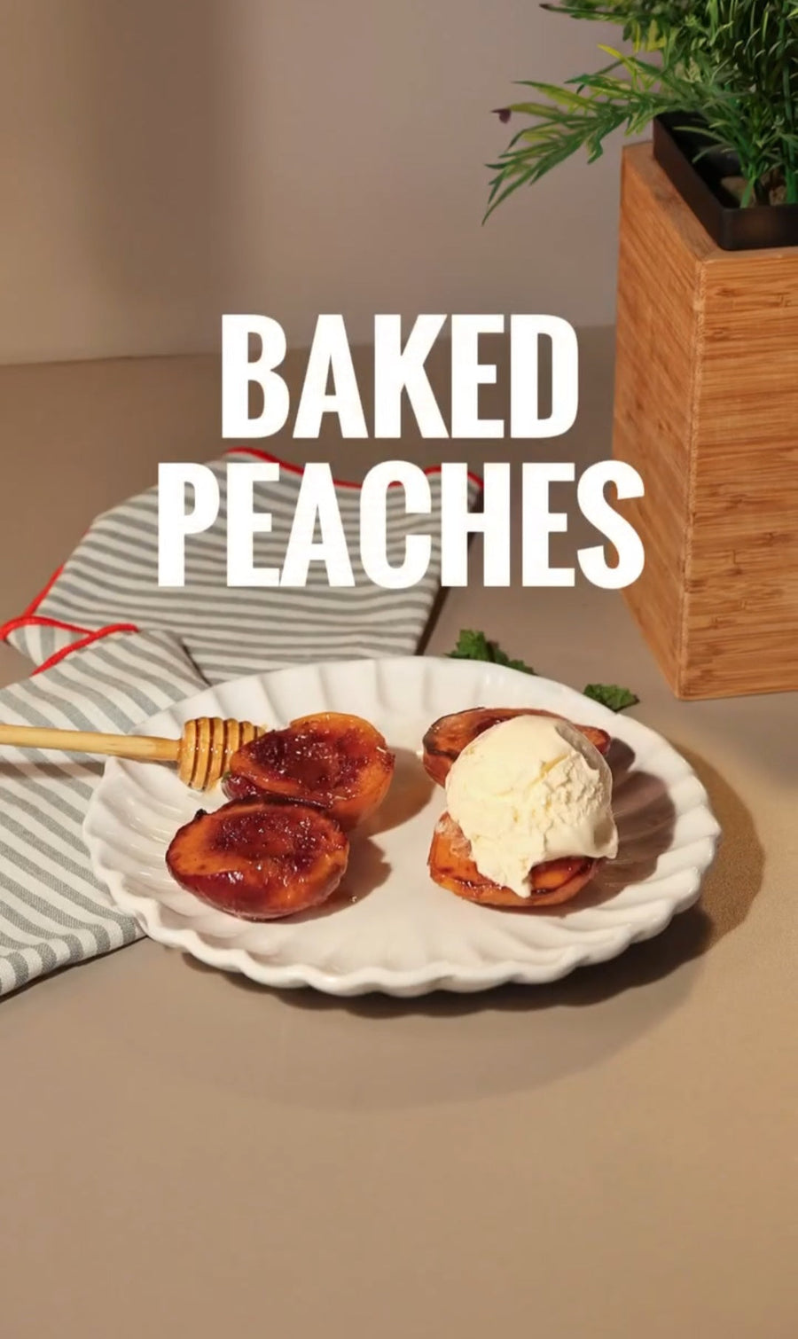 Baked Peaches