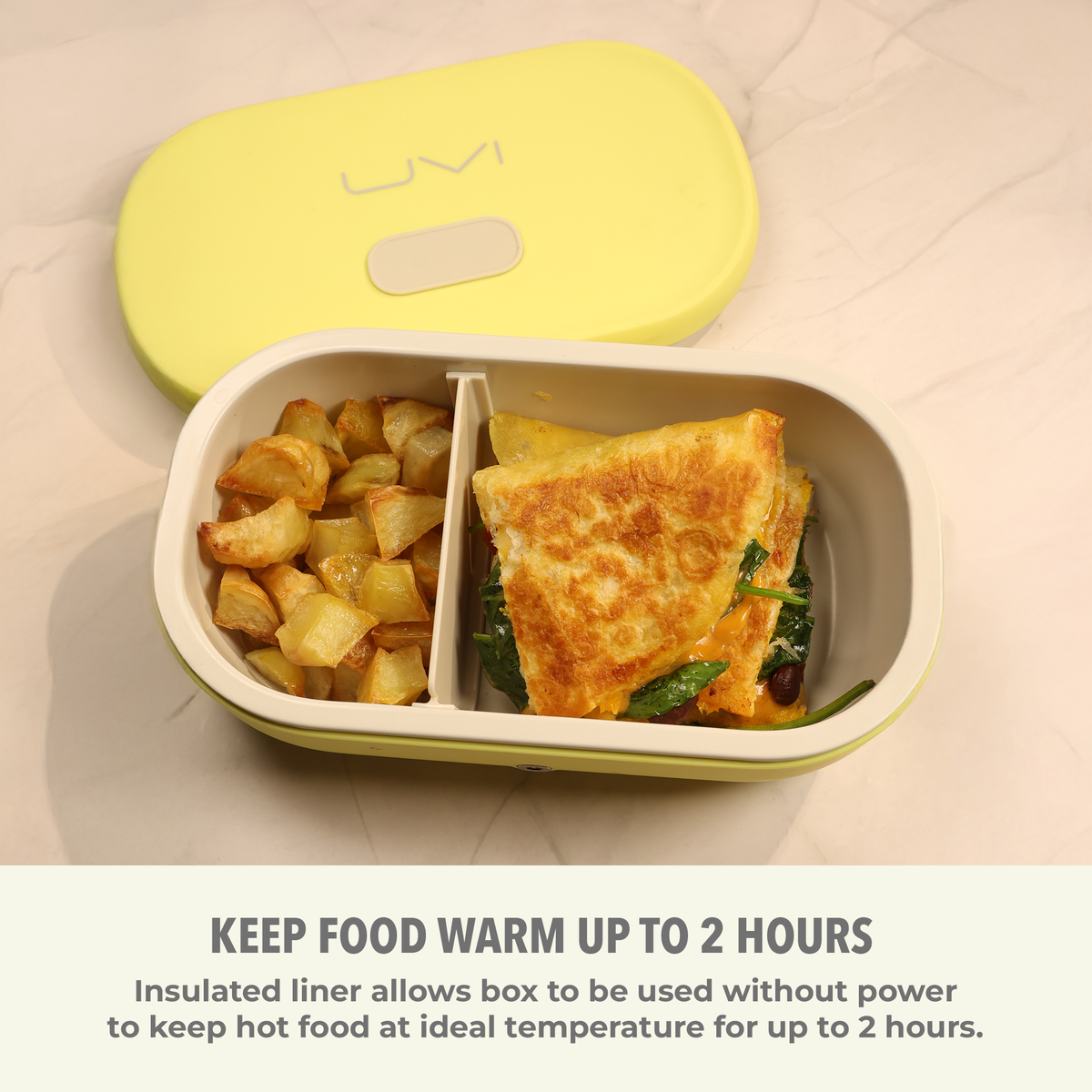 Self-Heating Lunch Box With USB-C