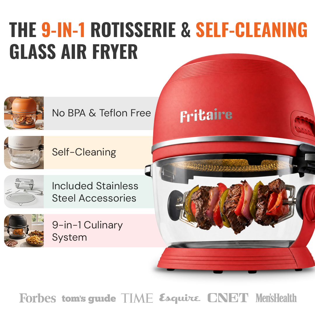 Classic Self-Cleaning Air Fryer™ & Non-Toxic Air Fryer™ - Black