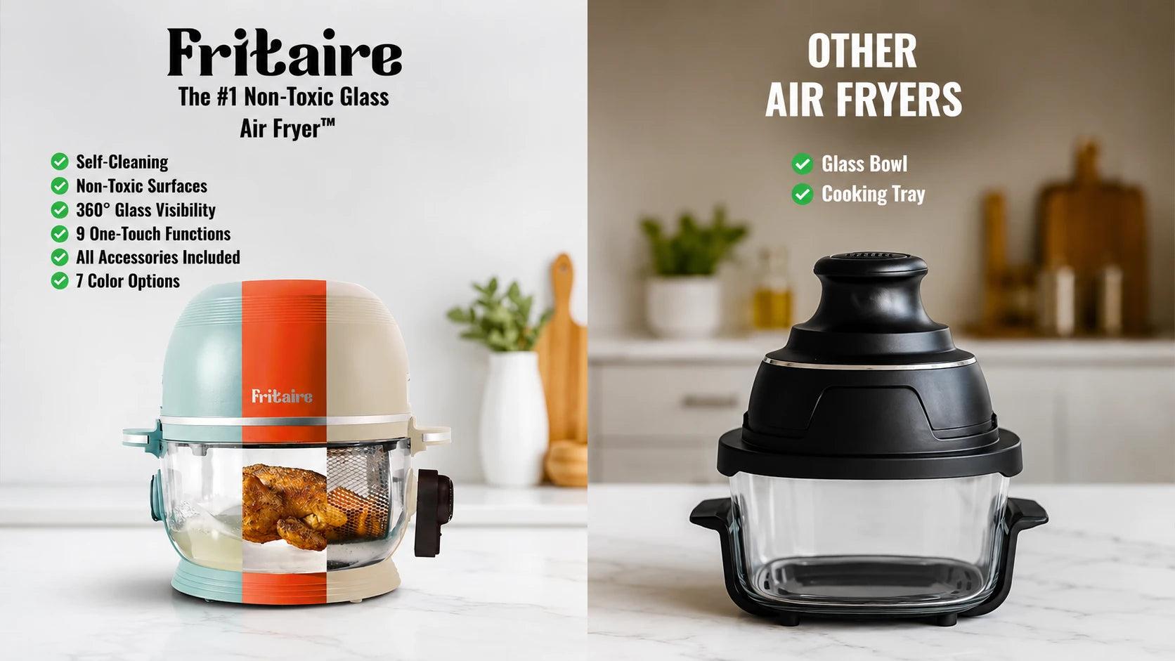 Fritaire vs. the rest